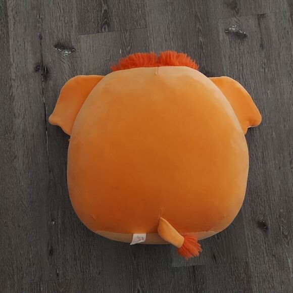 Squishmallows "Wilbie" the Orange Woolly Mammoth - 16 in - Picture 2 of 5